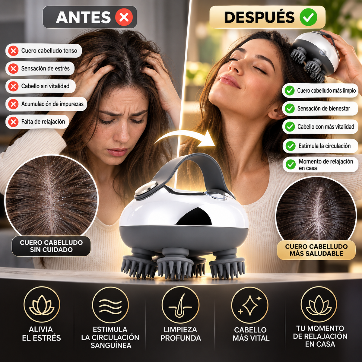 CAPILUX™ | Tú Spa Profesional en Casa