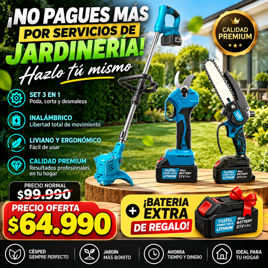 KIT JARDÍN 3 EN 1 | HAZLO TÚ MISMO Y AHORRA TIEMPO Y DINERO